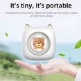 thumbnail image 4 of Mistaha Portable Bluetooth Thermal Label Printer with Cute Bear Design - Includes 6 Rolls of Thermal Paper and 5 Rolls of Adhesive Paper - Rechargeable Lithium Battery - White, 4 of 6