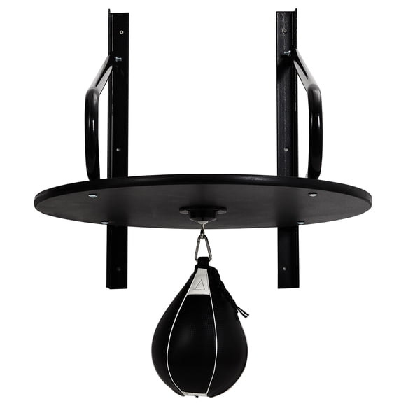 Plateforme de Sac de Vitesse Murale avec Balle de Vitesse, Trousse d'Entraînement de Boxe en Fer Robuste pour, Frappe et Coordination, Équipement d'Entraînement de Gym à Domicile