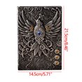 thumbnail image 3 of EGNMCR Diary NoteBook Notebooks for Work Retro Embossed Bird Pattern Notebook European A5 Notepad Stereo 100 Pages embossed notebook, 3 of 5