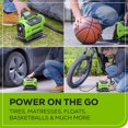 thumbnail image 3 of Greenworks Gonfleur 24 V, Batterie et Chargeur Non Inclus, 3 of 11
