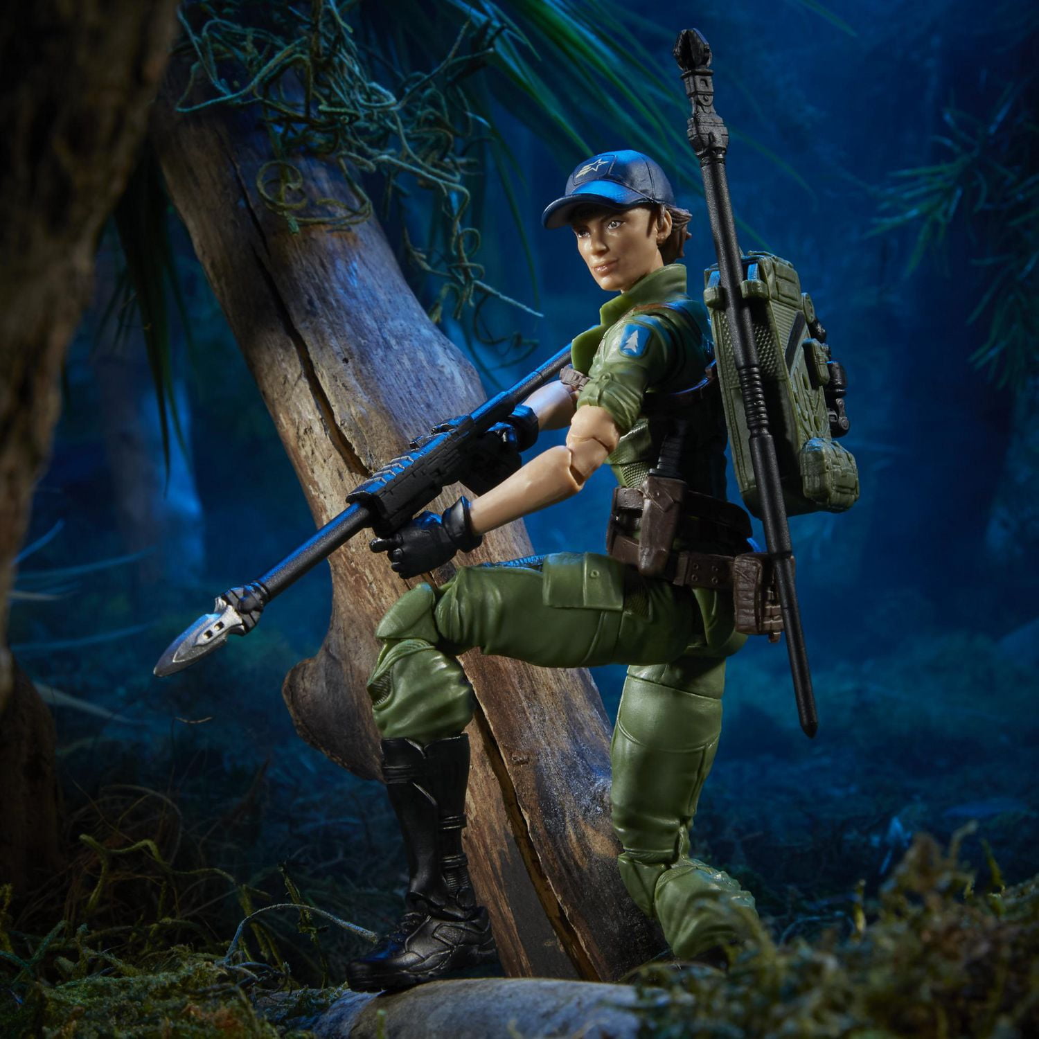 G.I. Joe Classified Series, figurine articulée Lady Jaye 25 de qualité à collectionner, 15 cm, accessoires multiples, avec emballage spécial