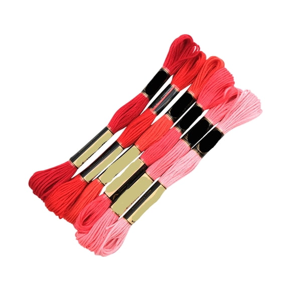 Gradient Embroidery 8 M 6 Color Embroider Embroidery Manual Accessories Embroidery Thread Color Embroidery Thread