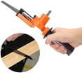 thumbnail image 4 of Dvkptbk Conversion Tête de Perceuse Électrique Perceuse Modifiée Scie Électrique Alternative Outil de Scie Domestique Couteau Cheval Scie Perceuse Scie de Tournage Travail du Bois Scie à Bois Outils Ménagers, 4 of 8