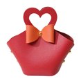 thumbnail image 2 of YAOMOBB Faux Leather Gift Bag Convenient Colorful Mini Handbag Gift Faux Leather Candy for Parties Weddings, 2 of 7