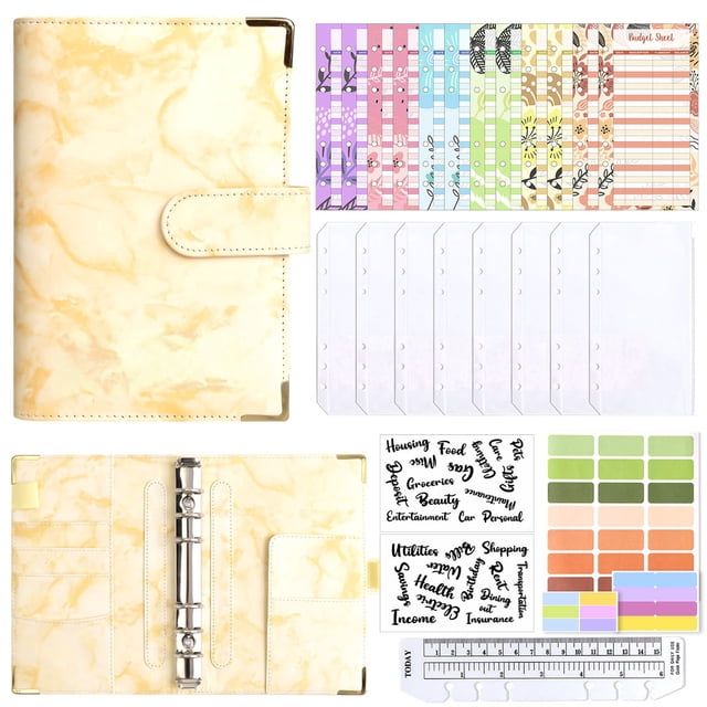 Hearth & Gear Versatile Loose Leaf Notebook For And Craft Stationery Durable Organizer For Personal Journals Planners And Notetaking For And Use Stationery Organizer for Desk Stationery Pens Easter