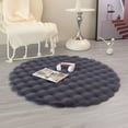 thumbnail image 2 of Sentmoon Outdoor Area Rugs Rugs Round Carpet Sofa Round Cushion Floor Cushion Living Room Coffee Table Carpet Facecloth Floor Cushion for Yoga, Pilates, Gym, Home Workout, 2 of 7
