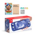 thumbnail image 1 of Nintendo Switch Lite Blue, Donkey Kong Country & Mytrix Accessories, 1 of 5