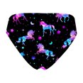 thumbnail image 2 of Kids Girls' Slim Swimming Bottom with Lining UPF50+ Sun Protection Rash Guard Swim Brief Night Pegasus 16, 2 of 5