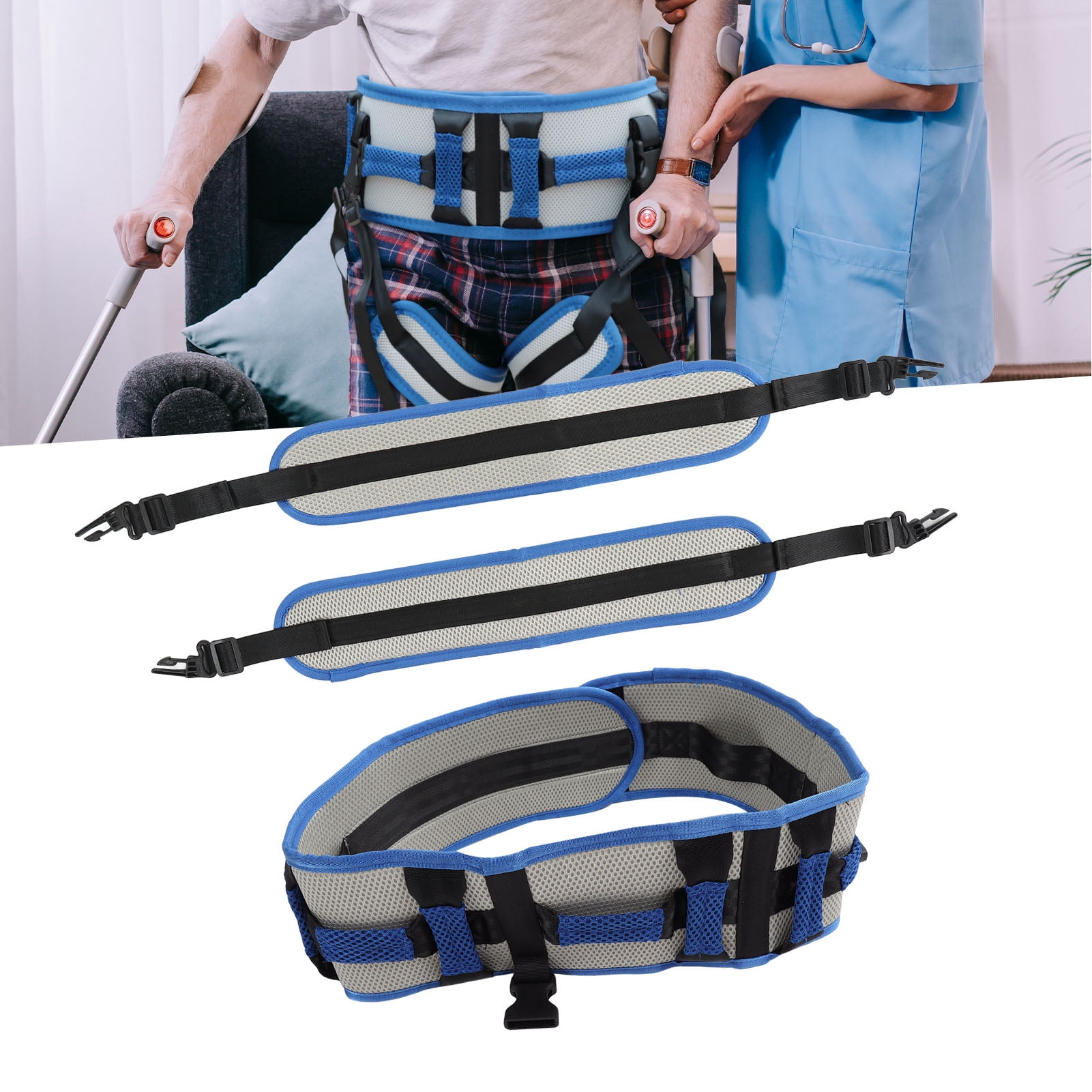 With Leg, Transfer Belt For Stable Support Uniform Force EVA Transfer Belt And Walking Gait Belt Suitable For Patients Elderly Transfer Boards Bedroom Aids Accessories