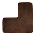 thumbnail image 1 of Product Classification Carpet | L Shaped Living Room Rug for Bedroom and Bath | Polyester Fiber Floor Mat with Non- Design and Durable Build, 1 of 3