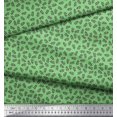 thumbnail image 3 of Soimoi Green polyester Crepe Fabric Berries Fruits Fabric Prints By Yard 42 Inch Wide, 3 of 3