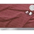 thumbnail image 2 of Soimoi Red Heavy Satin Fabric Brush Stroke Abstract Decor Fabric Printed Yard 54 Inch Wide, 2 of 3