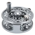 thumbnail image 1 of Aluminum Alloy Fly Reel, 3/4 Fishing Fly Reel Adjustable Unloading Device 1:1 Gear Ratio CNC Central Brake System Structure Design with Storage Bag for Fishing, 1 of 7