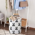thumbnail image 2 of Fridja Under Clearance 5$ Large Dirty Basket with Handle Inner Foldable Storage Basket Doll Organizer for Home Office, 2 of 6
