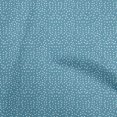 thumbnail image 1 of oneOone Rayon Medium Blue Fabric Dot Craft Projects Decor Fabric Printed By The Yard 56 Inch Wide, 1 of 5