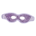 thumbnail image 3 of Cold Cooling Eye Mask Eye Cooling Pads Hot Cold Compress Eye Mask with Eye Holes violet, 3 of 9
