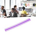thumbnail image 4 of Loose Leaf Binding Spine Binding Comb Paper Binding Tool Plastic Binding Spine 10 Pcs Loose Leaf Binding Spine 30 Hole Cuttable Wear Resistant PP Plastic 10mm Binding Comb For, 4 of 8