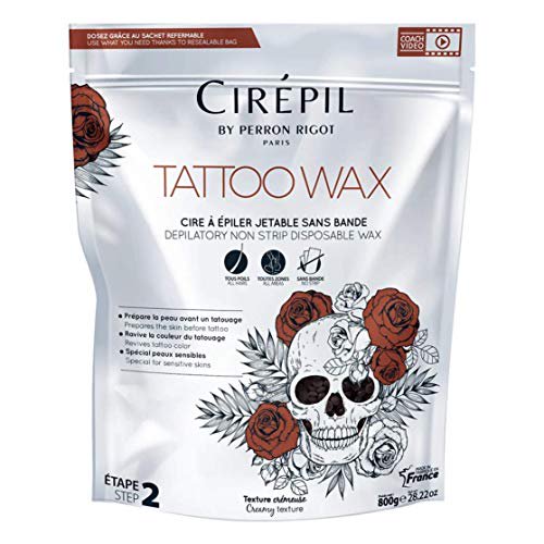 Cirepil Tattoo SPECIAL Wax Beads Refill Bag, 800g/28.22oz