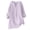 Purple, variant on WUANDIXFA Long Sleeve Tunic Tops for Women Loose Button Down Blouse Tops Stand Solid Sleeve Long Casual Women Shirt Women's Blouse Beige,XL
