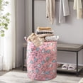 thumbnail image 4 of EGNMCR Large Dirty Basket With Handle Inner Foldable Storage Basket Doll Organizer storage basket, 4 of 6