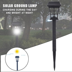 Dvkptbk Éclairage extérieur solaire LED Lumières solaires pour les trottoirs pelouses, et jardin de cour Decor sur la clairance