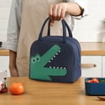 thumbnail image 4 of Lunch Sac à Isolé Pochette à, Seau à Lunch Sac Fourre-Tout à Lunch Femmes, Sac Fourre-Tout à Lunch Sac à Lunch Réutilisable, Sac à Lunch de Bureau Femmes Sac Fourre-Tout à Lunch, Marine, 4 of 6