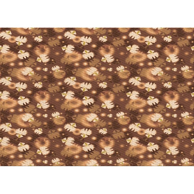 Ahgly Company Tapis d'Intérieur Rectangulaire Transitionnel Orange Lavable à la Machine, 2 Pieds x 3 Pieds