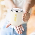 thumbnail image 2 of EGNMCR 304 Stainless Steel Double-layer Mug Home Office Water Cup With Handle Cup A cup, 2 of 6
