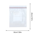 thumbnail image 2 of Refrigerator Vegetable Sealing Bags Fresh Keeping Bags Double Tight Bags Food Grade Storage Bags Fruit Packaging Bags Chip Storage Insulated Sandwich Container Reusable Food Zippe Laundry Mesh Bag, 2 of 3