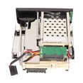 thumbnail image 2 of 2.5in 3.5in Internal HDD Enclosure, Trayless Design Trayless Hard Drive Enclosure Hot Swappable  Heat Dissipation Double Bay  For Desktop PCs, 2 of 8