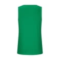 thumbnail image 4 of Yuzhih Camisole pour Femmes Été Col Rond T-Shirts Tendance Sans Manches T-Shirt Basique Tunique à Plis devant Vêtements Mode 2025, 4 of 6
