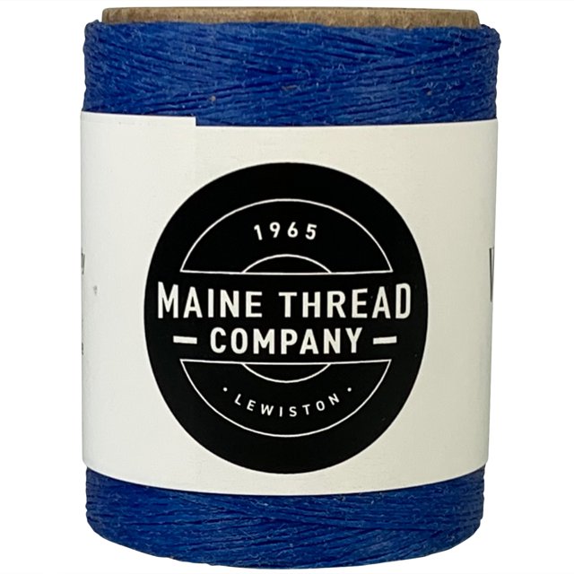 Maine Thread Cordon en Poly Ciré 0,020 Pouces 1 Épaisseur - Bleu Royal
