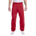 thumbnail image 2 of Jerzees Pantalon de Survêtement pour Homme NuBlend à Bas Élastique, 3X, Rouge Vif, 2 of 2