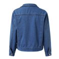 thumbnail image 5 of Bmisegm Women's Denim Jacket New Slim Fit Jacket Womens Denim Jacket Blue S, 5 of 5