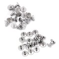 thumbnail image 3 of 20Pcs/set Flat Head Nut Nail Rivets, Metric Zinc Plated Carbon Steel Rivet Nut Flat Head Threaded Threaded Flat Head Nut Repair Accessory, 3 of 8