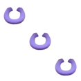 thumbnail image 1 of Transemion Durable Bathroom Pad Tear-resistant And U/O Shape Options Wear-resistant Purple 3Set, 1 of 6