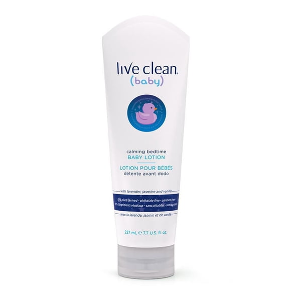 Live Clean Bébé Apaisante pour le Coucher Bébé Lotion