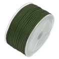 thumbnail image 3 of Unique Bargains Nylon Beading Thread Cord 2mm Extra Strong Braided Nylon String for Necklace Crafting 15M/49 Feet, Dark Olive Green, 3 of 5
