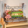 thumbnail image 2 of Rolife Sakura Journey 3D Wooden Puzzle TGS02, 2 of 5