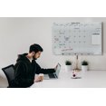thumbnail image 4 of Audio-Visual Direct Glass Dry-Erase Calendar Whiteboard Set - 60 x 90 cm - (Magnetic, White), 4 of 6