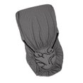 thumbnail image 3 of Housse de Fauteuil Élastique en Polyester Spandex Jacquard Gris, 3 of 9