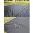 thumbnail image 3 of Bâche de Camping à Empreinte de Tente Robuste pour Sac à Dos Hamac Noire, 3 of 8