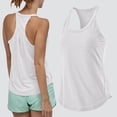 thumbnail image 4 of AherBiu Workout Tops for Women Sleeveless Yoga Top Tee Shirts Gym Tank Tops Racerback Gym Tees, 4 of 5