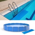 thumbnail image 4 of Swimming Pool Ladder Mat | Non-Slip Protective Pool Step Pad | Blue Rubber Durable Flexible Liner Protector | Strong Grip | Multiple Sizes 60x23cm 90x23cm 90x40cm | 1 Piece | Indoor Outdoor Use, 4 of 9