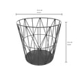 thumbnail image 2 of hometrends Wire Waste Basket, 2 of 2