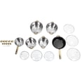 thumbnail image 2 of 6Pcs Pots and Pans Set, Rustproof Stick Proof Safe Multipurpose Stainless Steel Cookware Set for Home Kitchen Restaurant, 2 of 8
