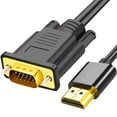 thumbnail image 1 of KSRplayer 3' HDMI Male to VGA Male Cable, 1 of 7