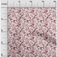 thumbnail image 2 of oneOone Rayon Dark Rose Brown Fabric Water Color Sewing Craft Projects Fabric Prints By Yard 56 Inch Wide, 2 of 4
