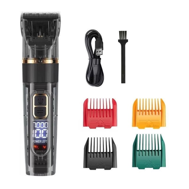 Dog Hair Clippers Grooming Haircut Trimmer Shaver Set Pets Rechargeable Professional Clipper