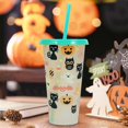 thumbnail image 2 of HAOMONZEN Halloween Color Changing Cups with Lids And 24oz Plastic Halloween Tumblers Set Halloween Party Cups Reusable Cups with Lids And for Halloween Party Deals of the Week Clearance, 2 of 8